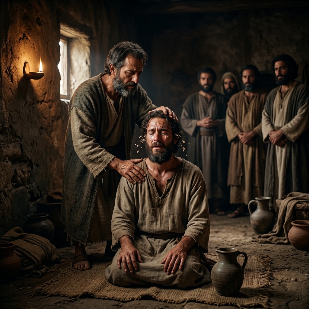Something Like Scales Fell — Acts 9:17–18