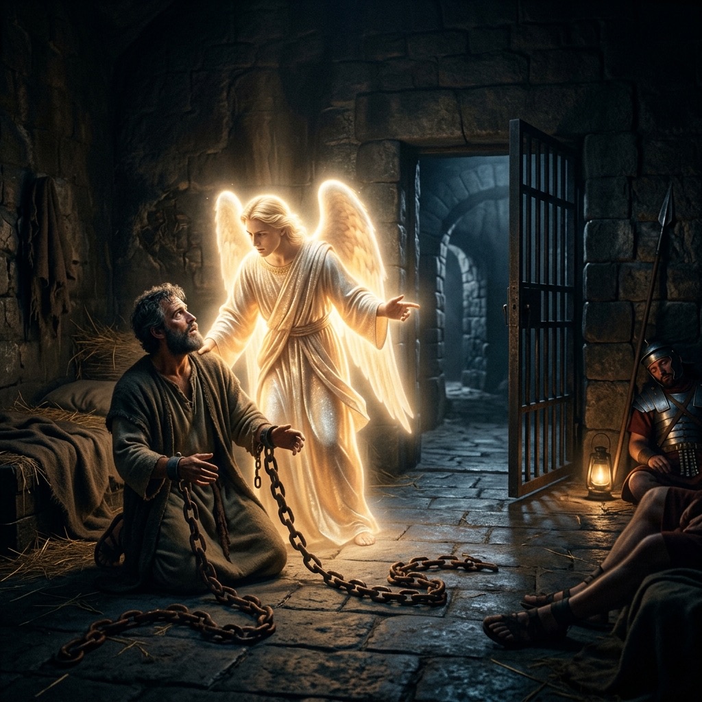 His Chains Fell Off — Acts 12:7