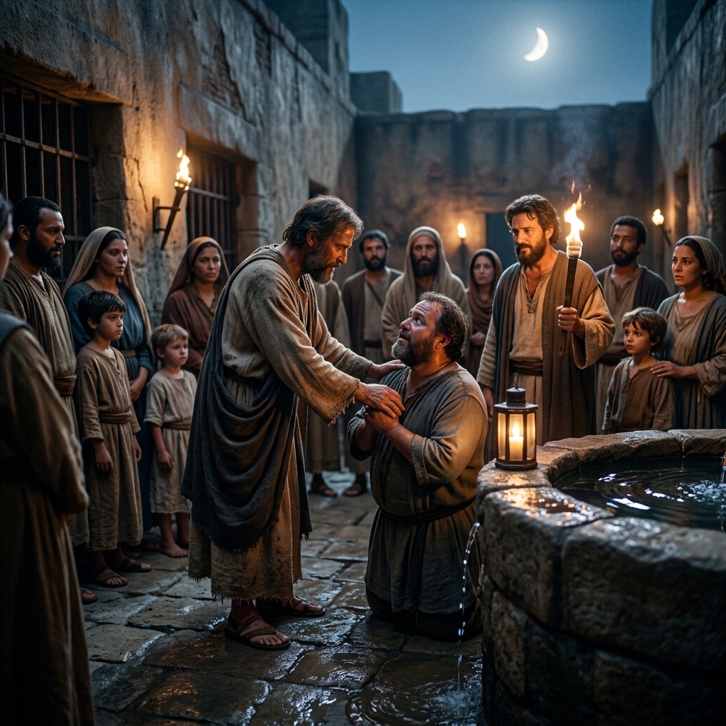What Must I Do to Be Saved? — Acts 16:30–33