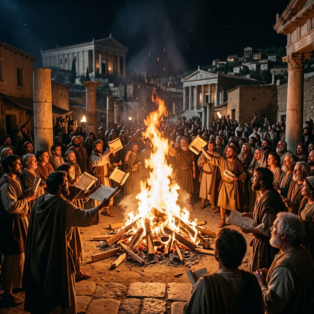 They Burned Their Books — Acts 19:19