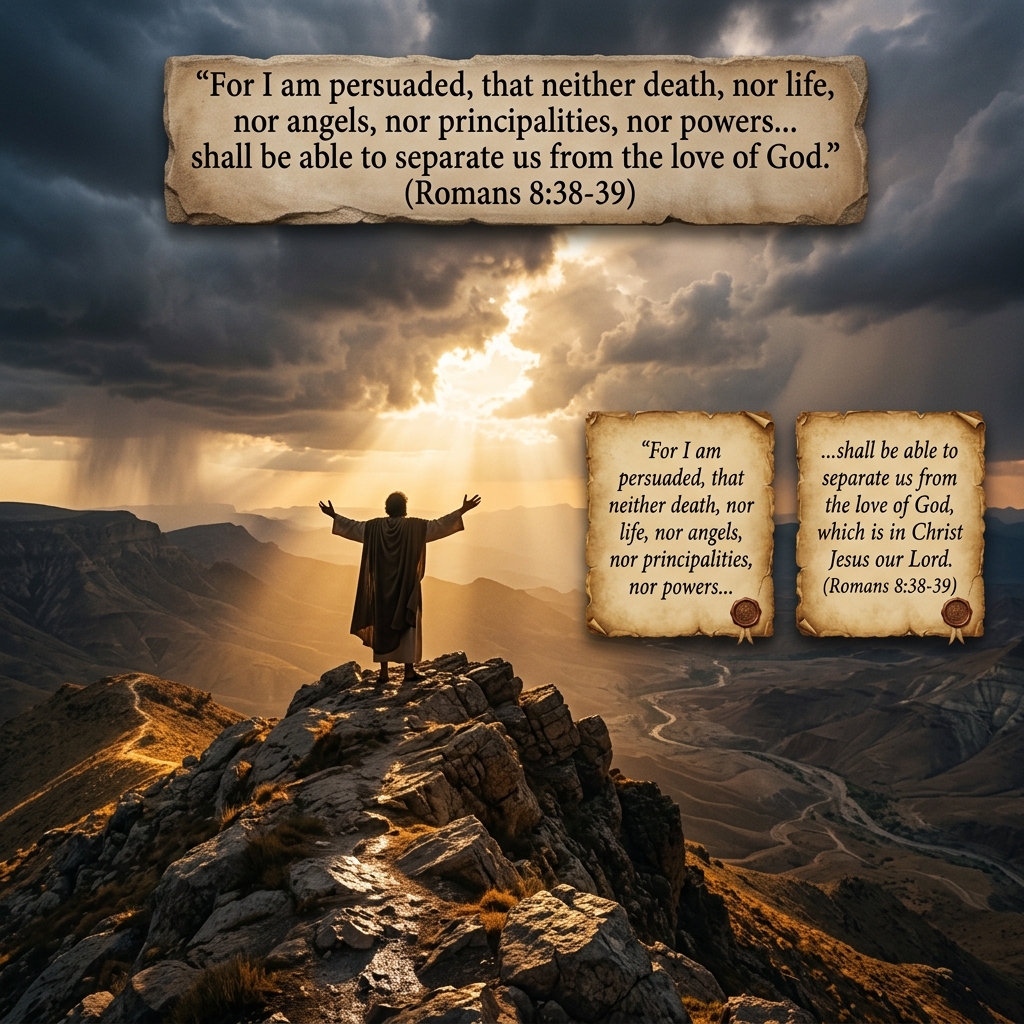 Biblical illustration — Releasing the Chains: Forgiving Without Forgetting God's Grace — There is therefore now no condemnation — Romans 8:1 KJV