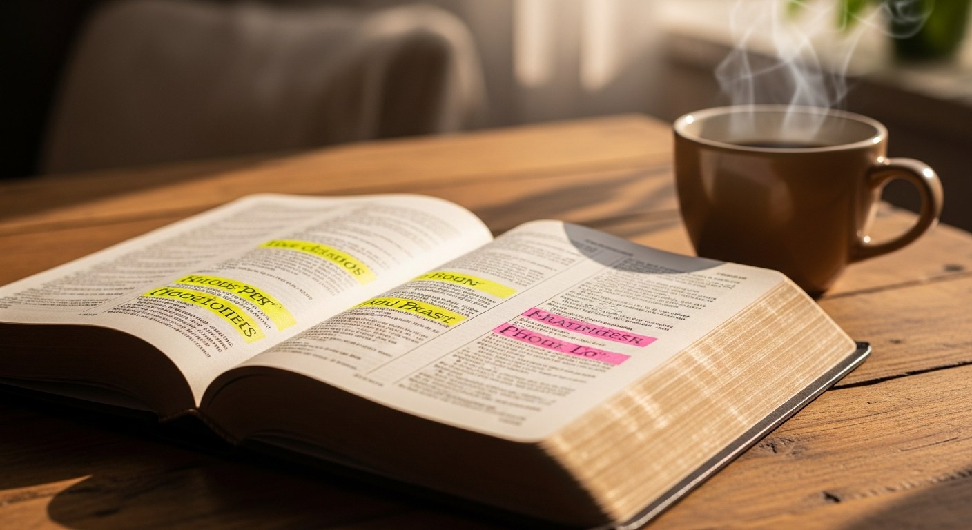 A Table of Blessing: Bible Verses for Thanksgiving