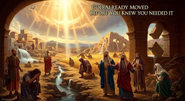 God Already Moved Before You Knew You Needed It