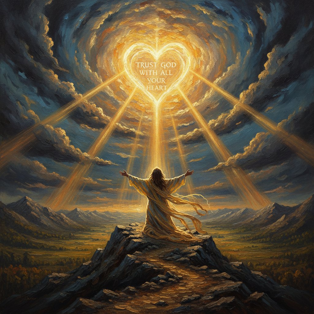 How to trust God with all of your heart