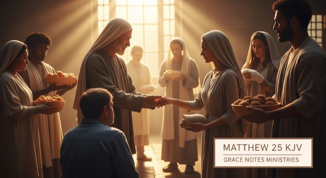 Matthew 25 (KJV): The Ten Virgins, the Talents, and the King's Return