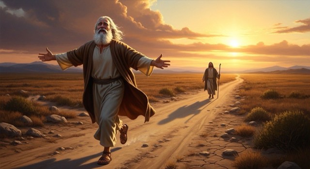 The Prodigal Son Was Running Before He Arrived
