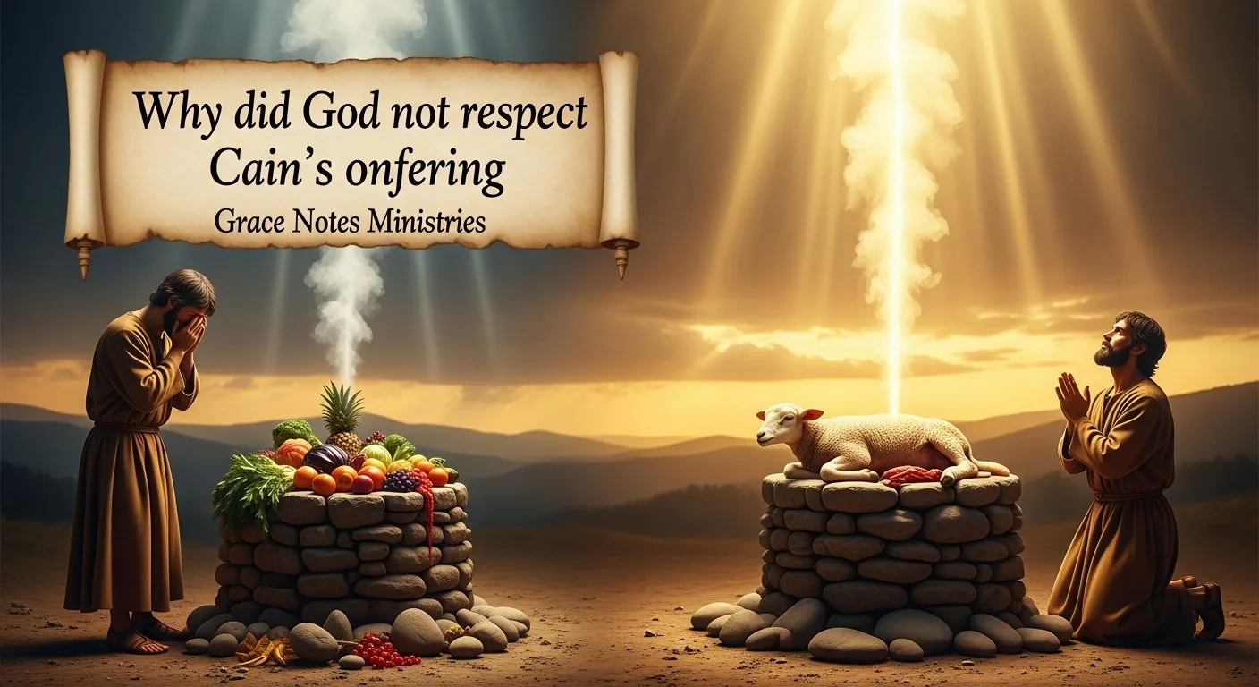 Why did God not respect cain's offering