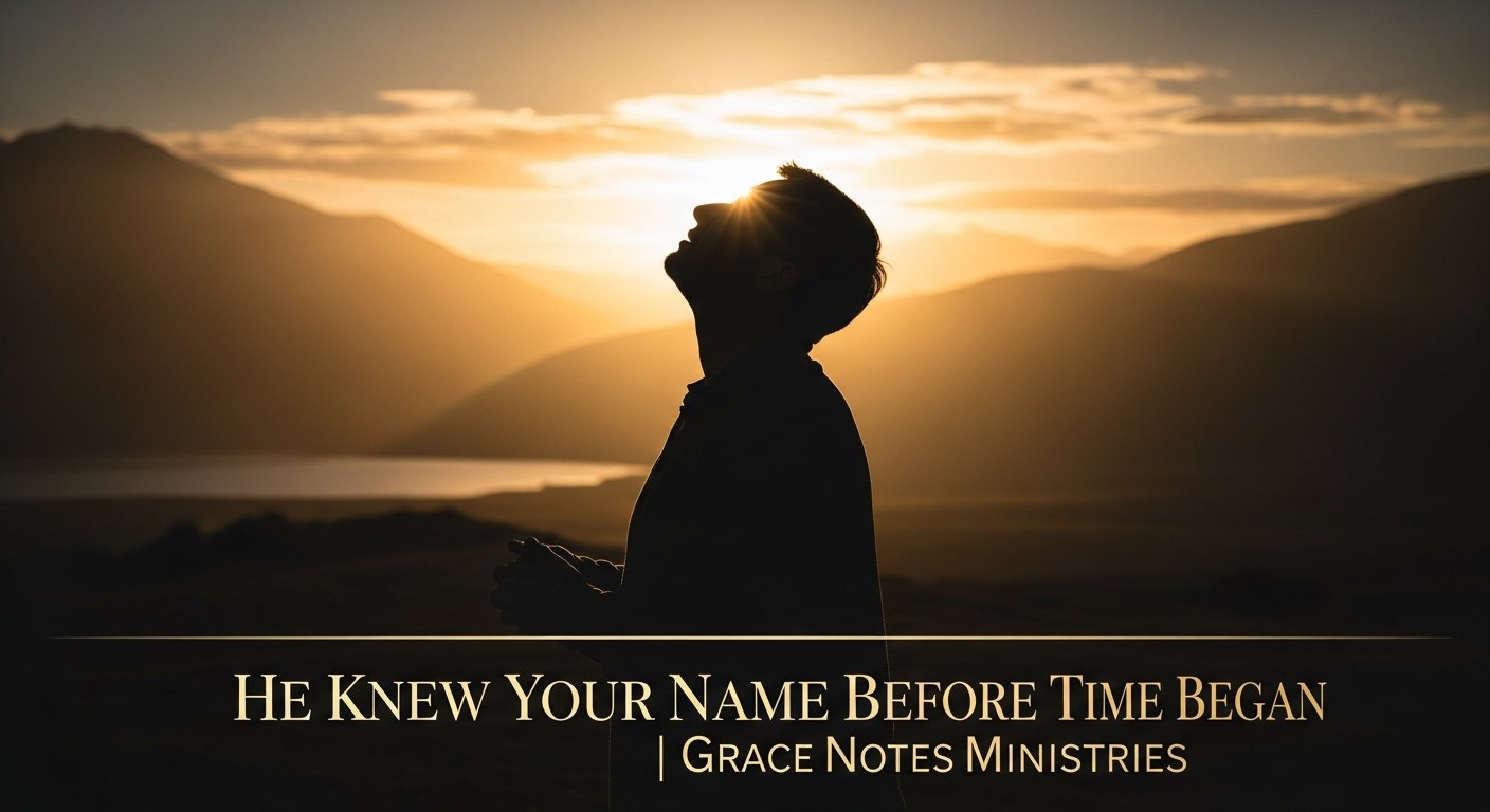 He Knew Your Name Before Time Began