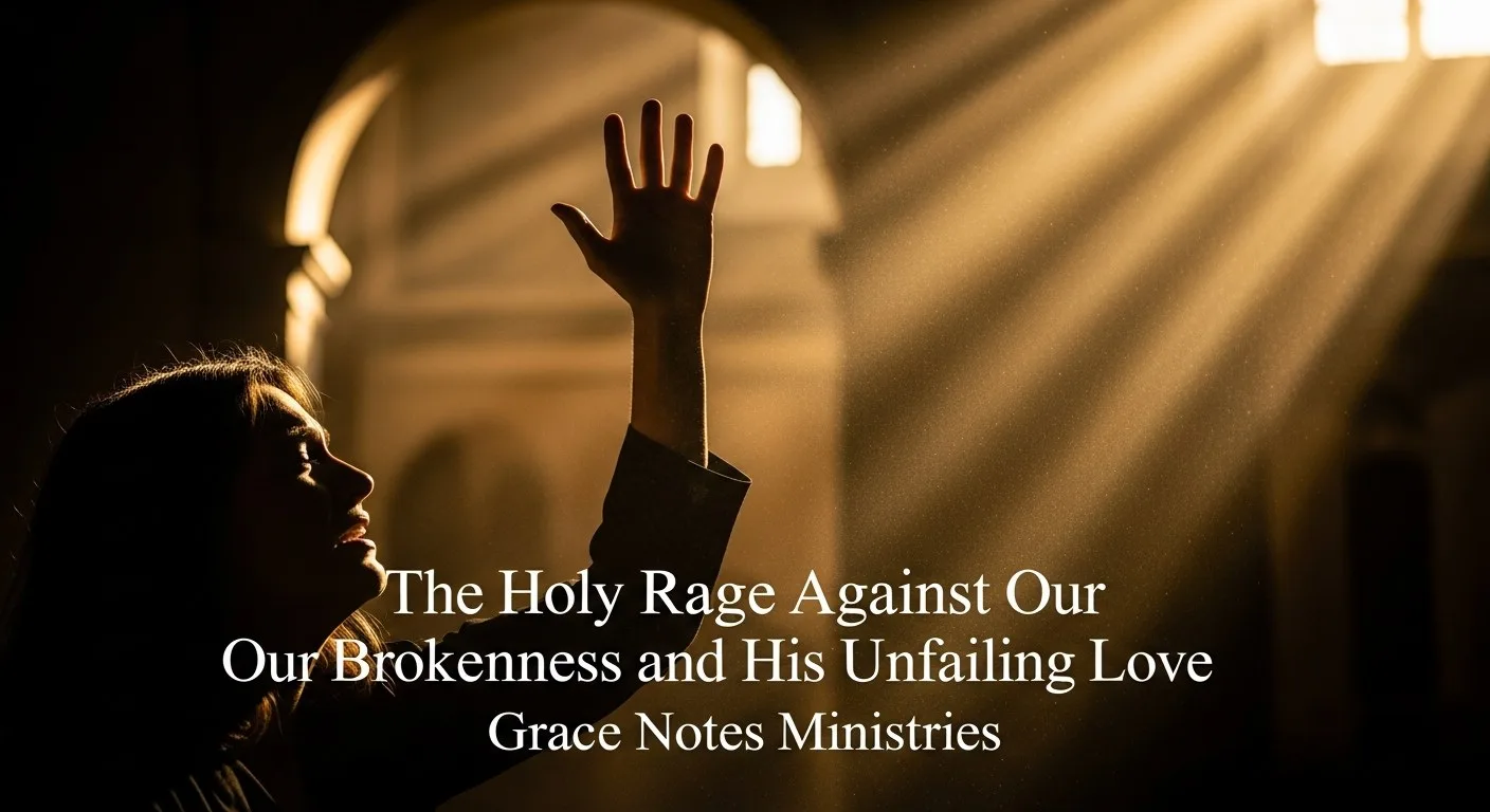 The Holy Rage Against Our Brokenness and His Unfailing Love