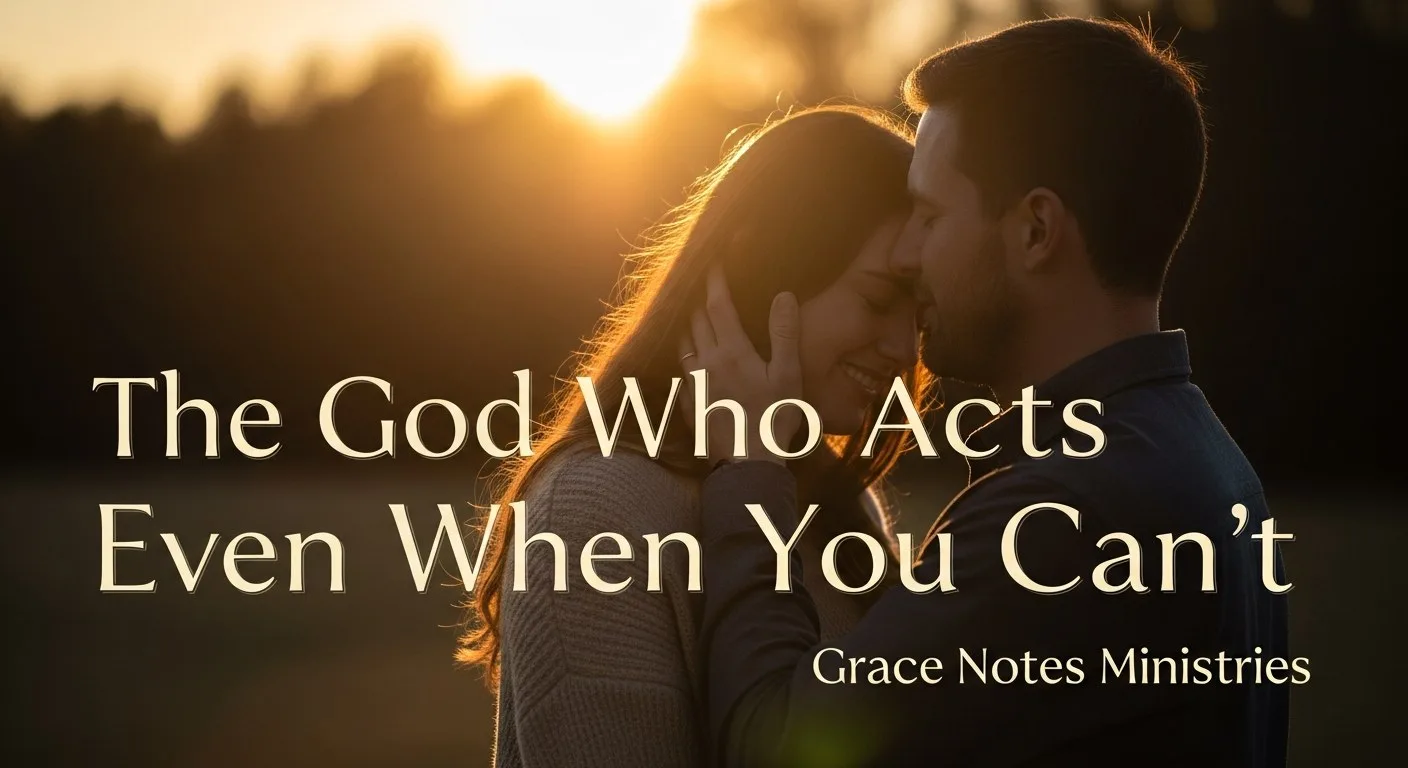 The God Who Acts Even When You Can't