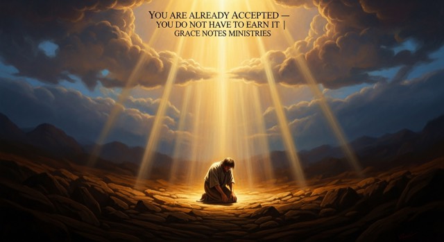 Accepted in Christ: Stop Trying to Earn God's Favor