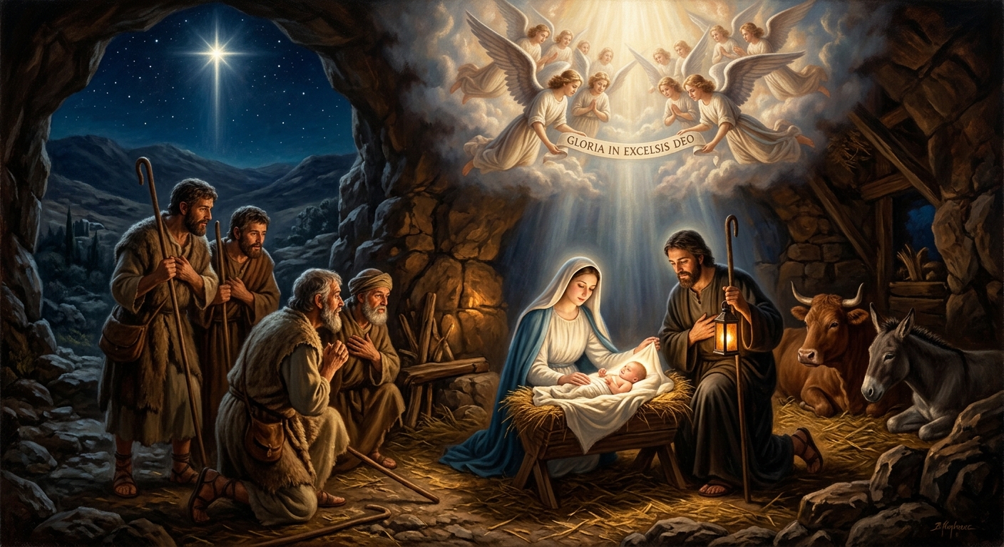 Luke 2 Biblical Illustration