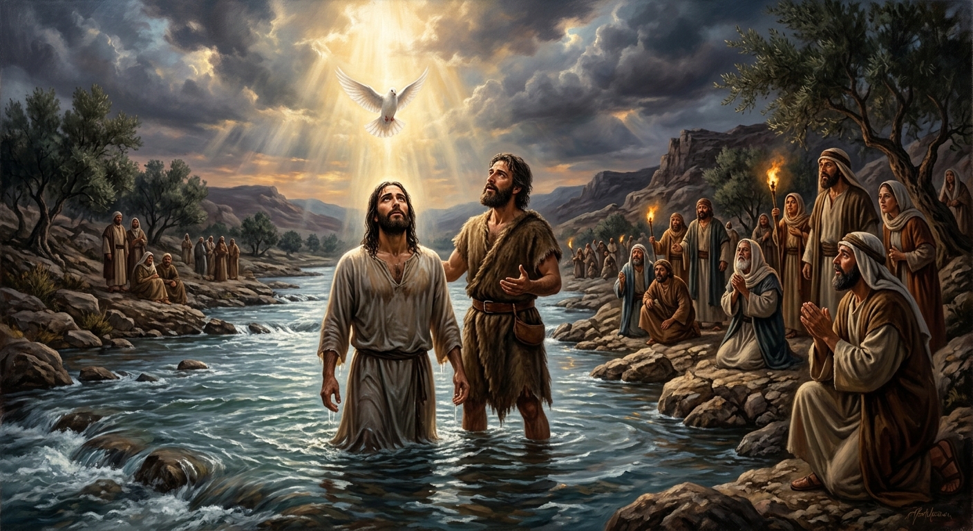 Mark 1 Biblical Illustration