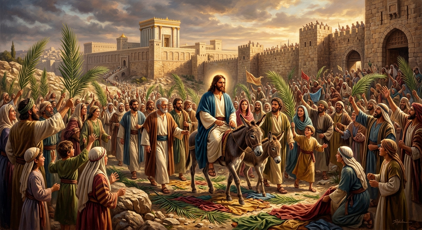 Mark 11 Biblical Illustration