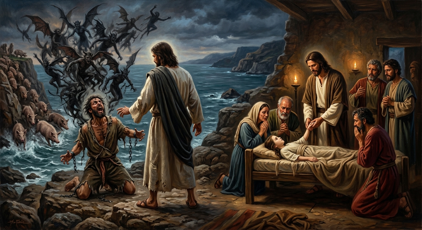 Mark 5 Biblical Illustration