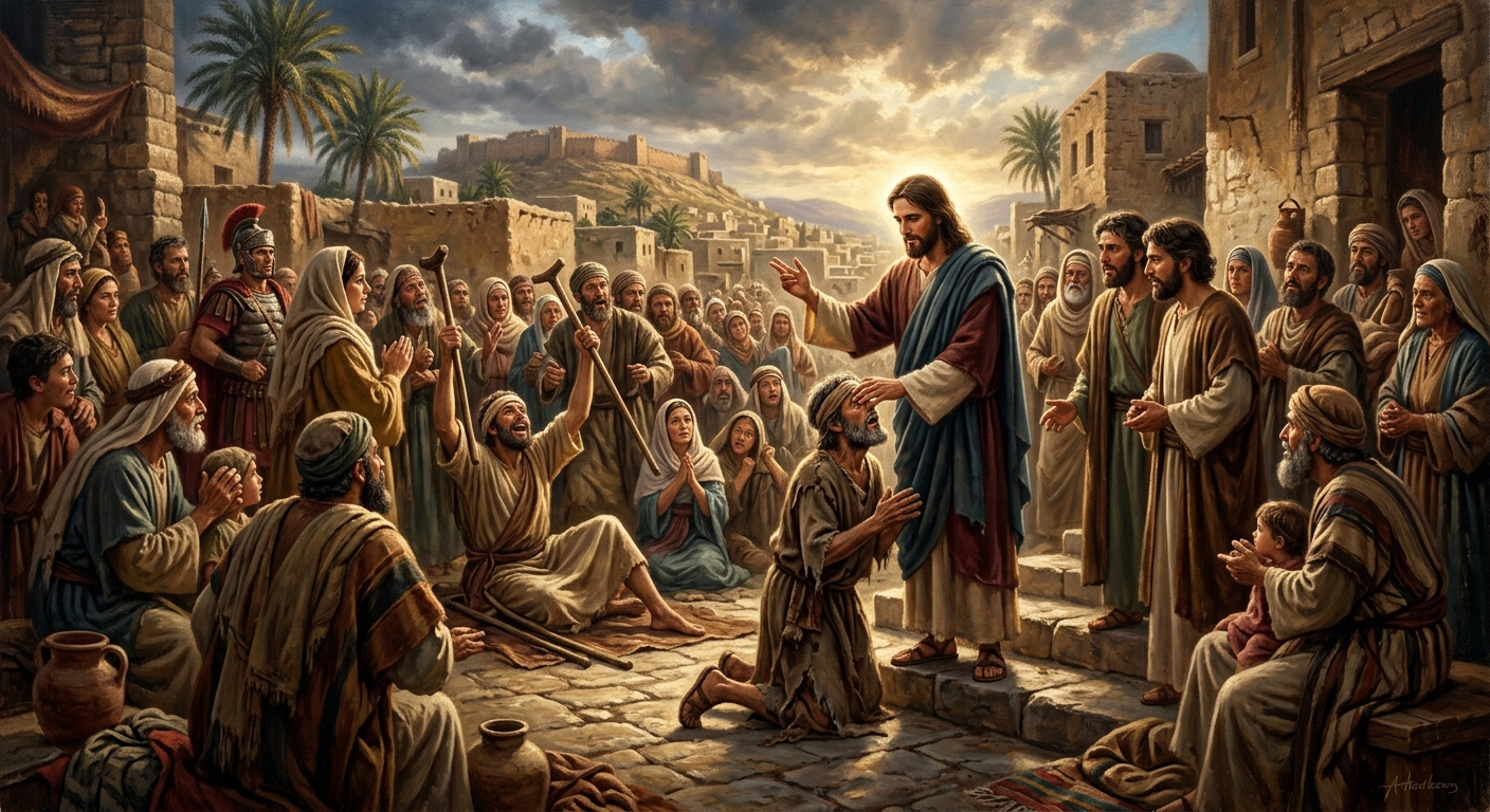 Matthew 11 Biblical Illustration