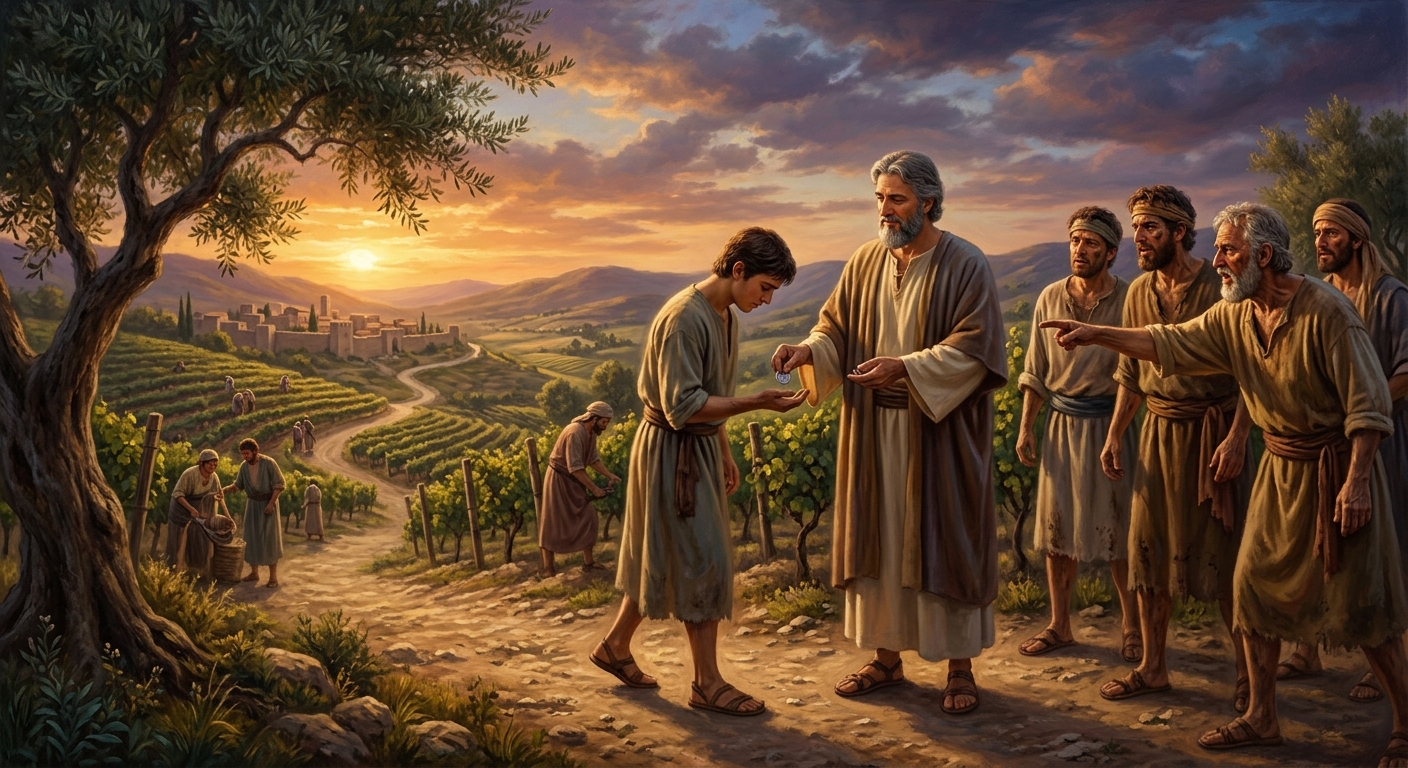 Matthew 20 Biblical Illustration
