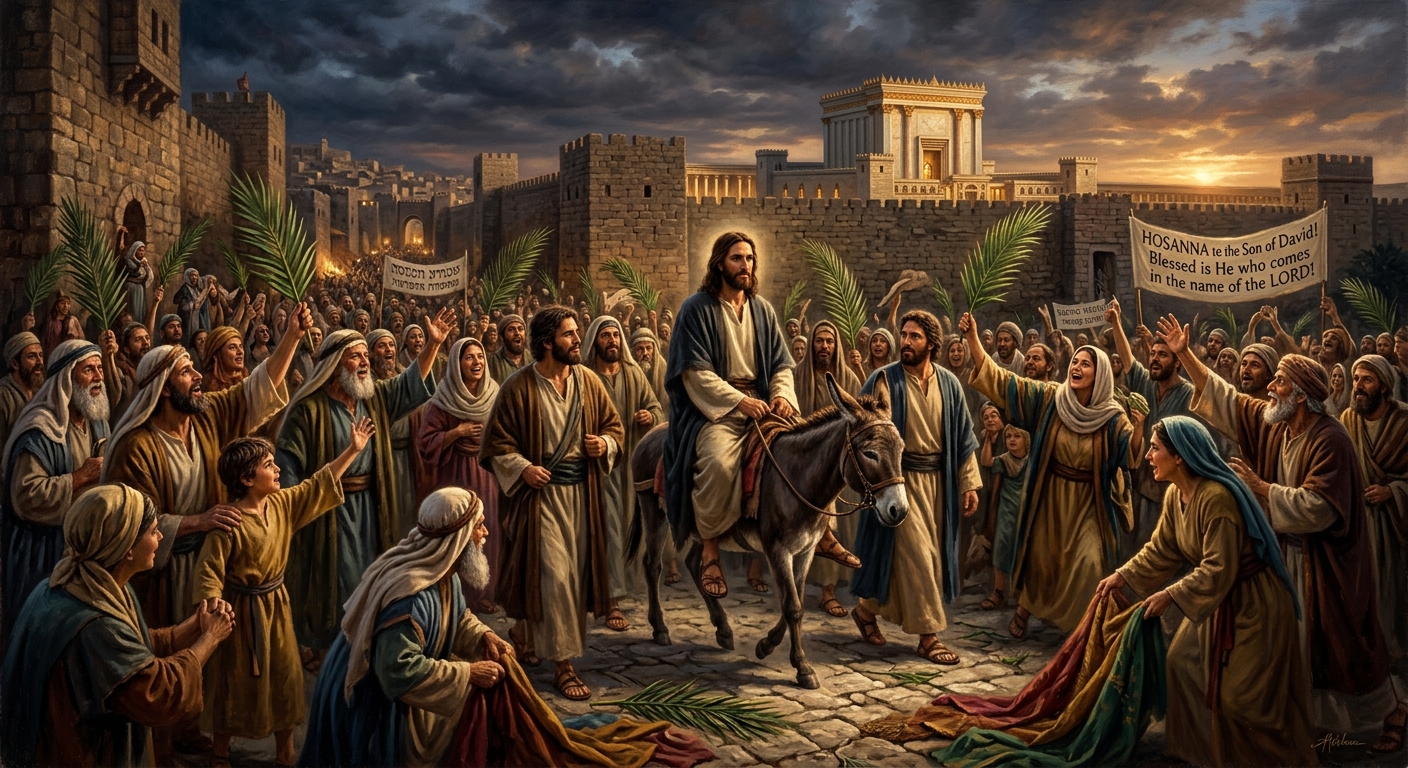 Matthew 21 Biblical Illustration