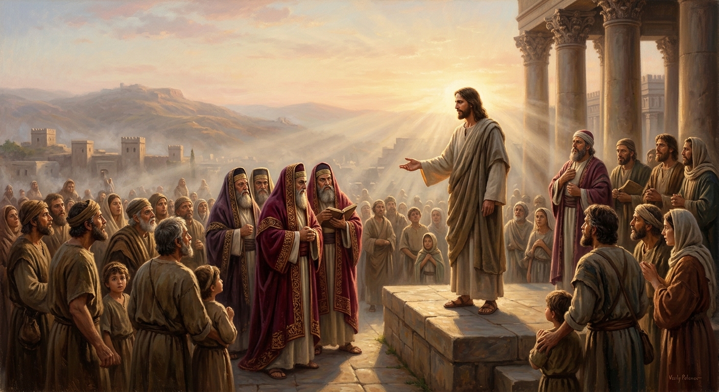Matthew 23 Biblical Illustration