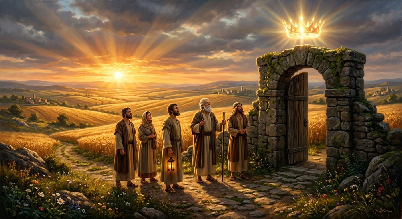 Matthew 25 Biblical Illustration