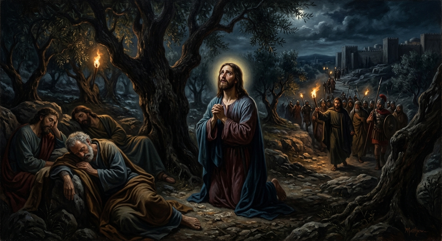 Matthew 26 Biblical Illustration