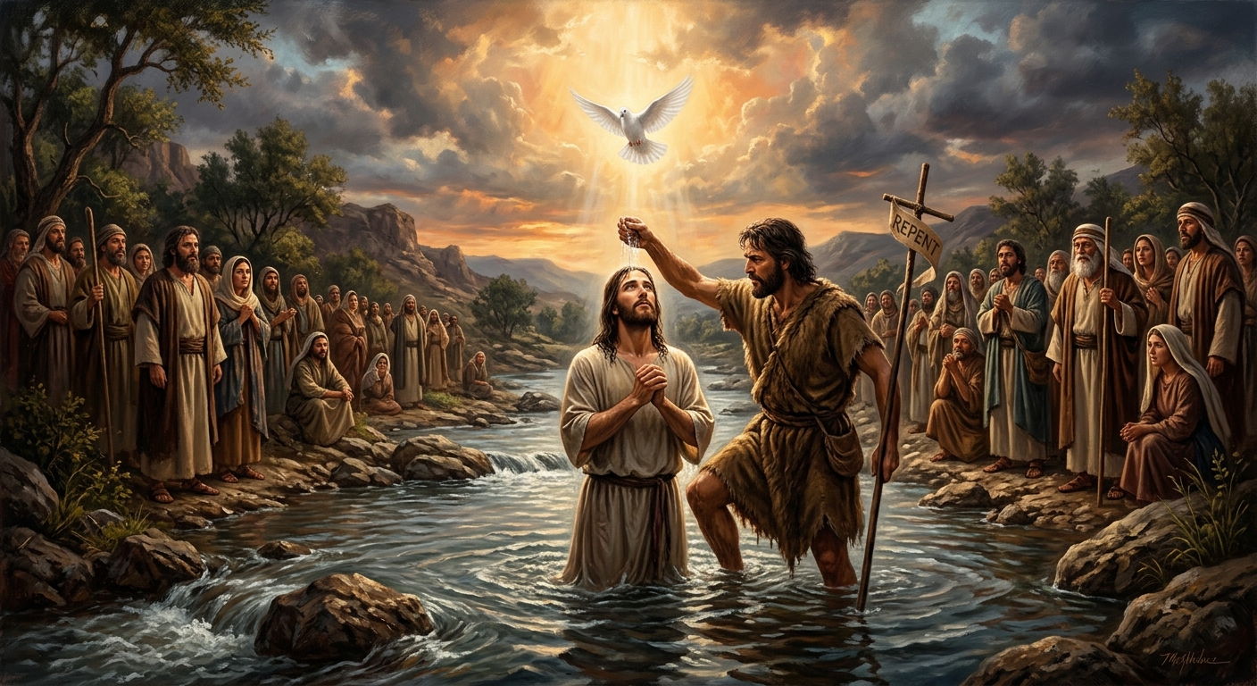 Matthew 3 Biblical Illustration