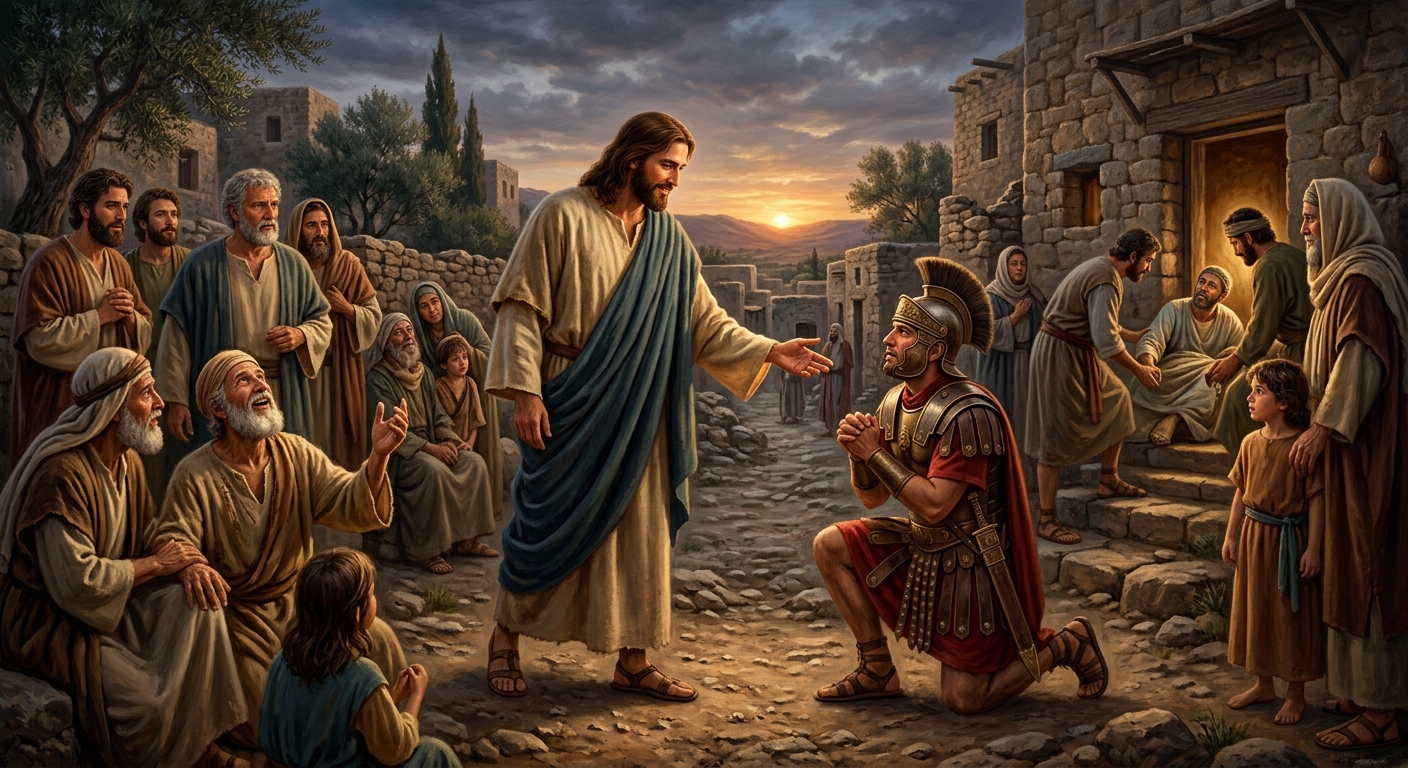 Matthew 8 Biblical Illustration
