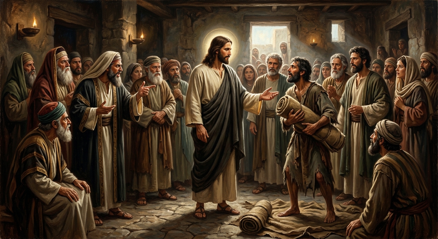 Matthew 9 Biblical Illustration