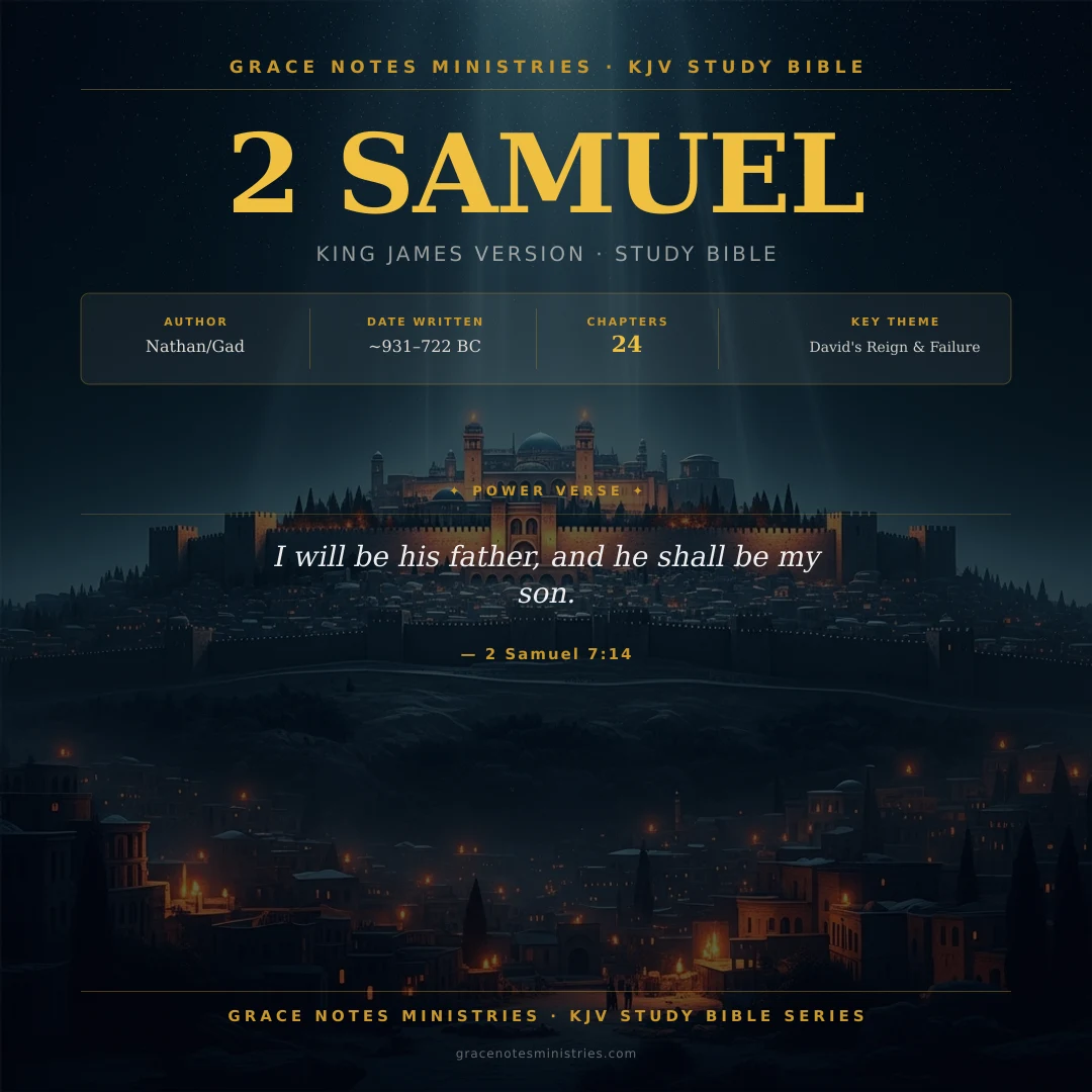 2 Samuel KJV Study Bible Infographic