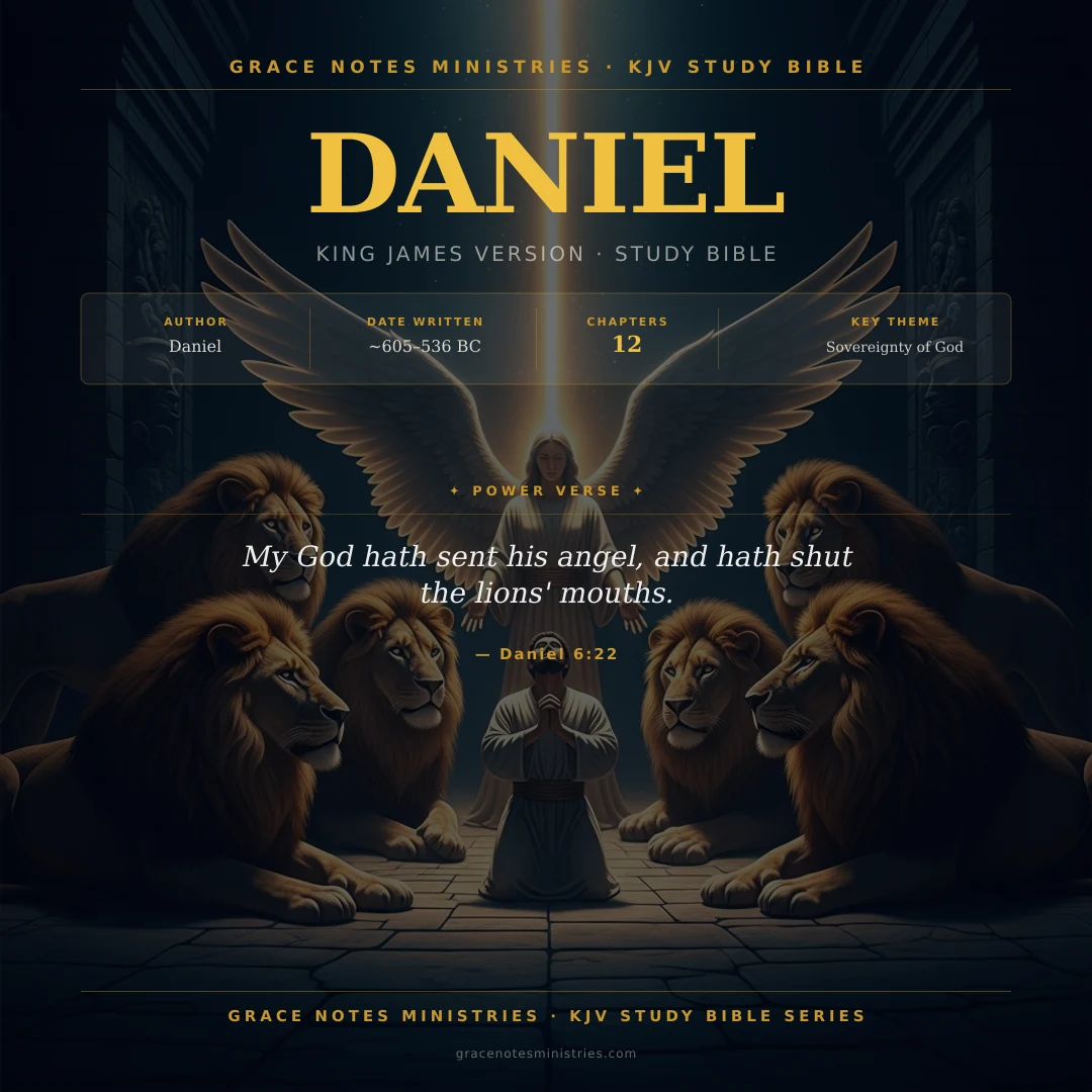 Daniel KJV Study Bible Infographic