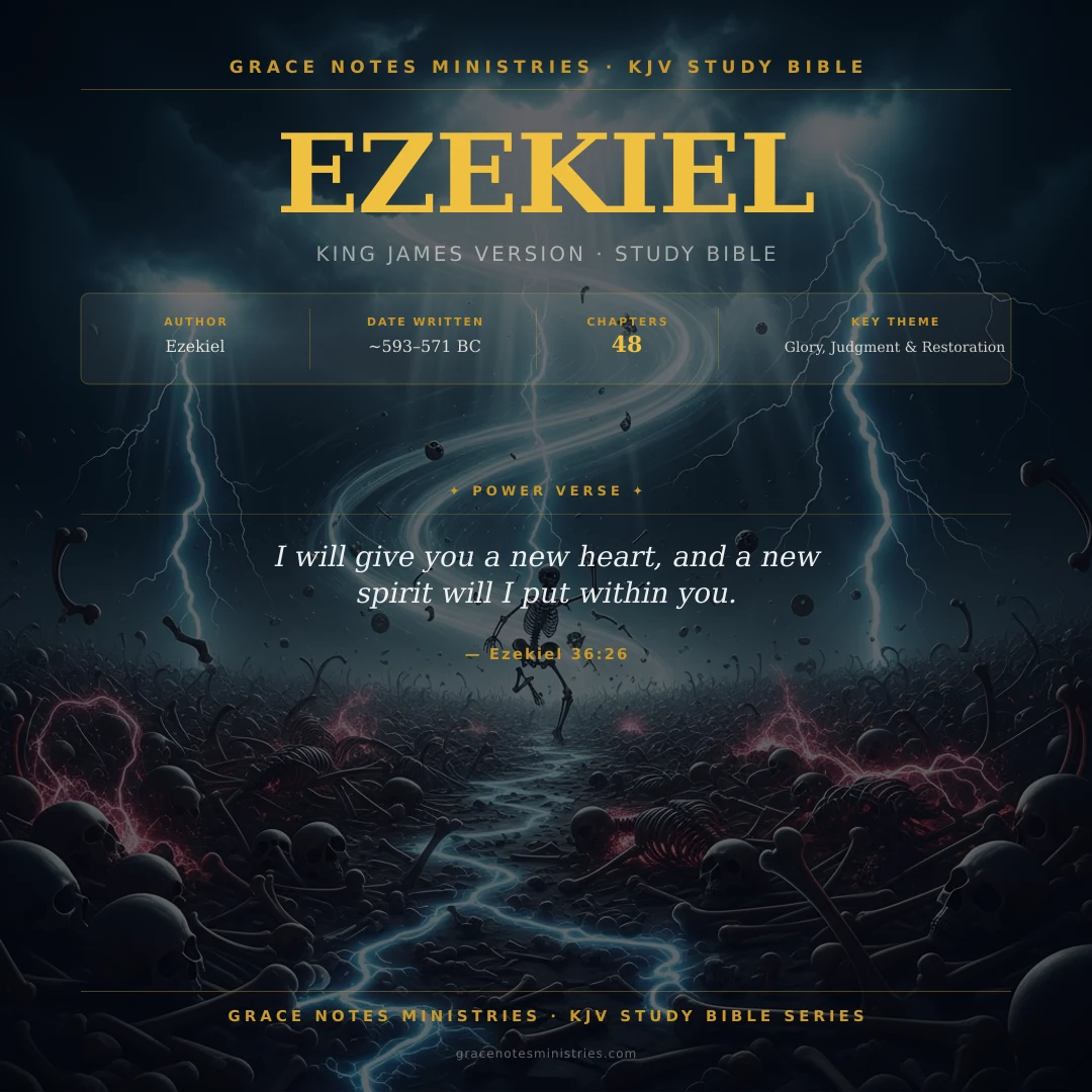 Ezekiel KJV Study Bible Infographic