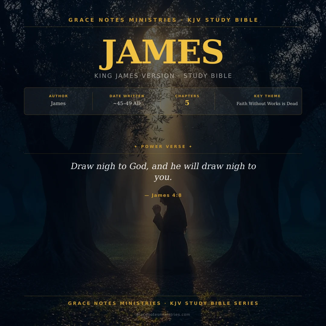 James KJV Study Bible Infographic