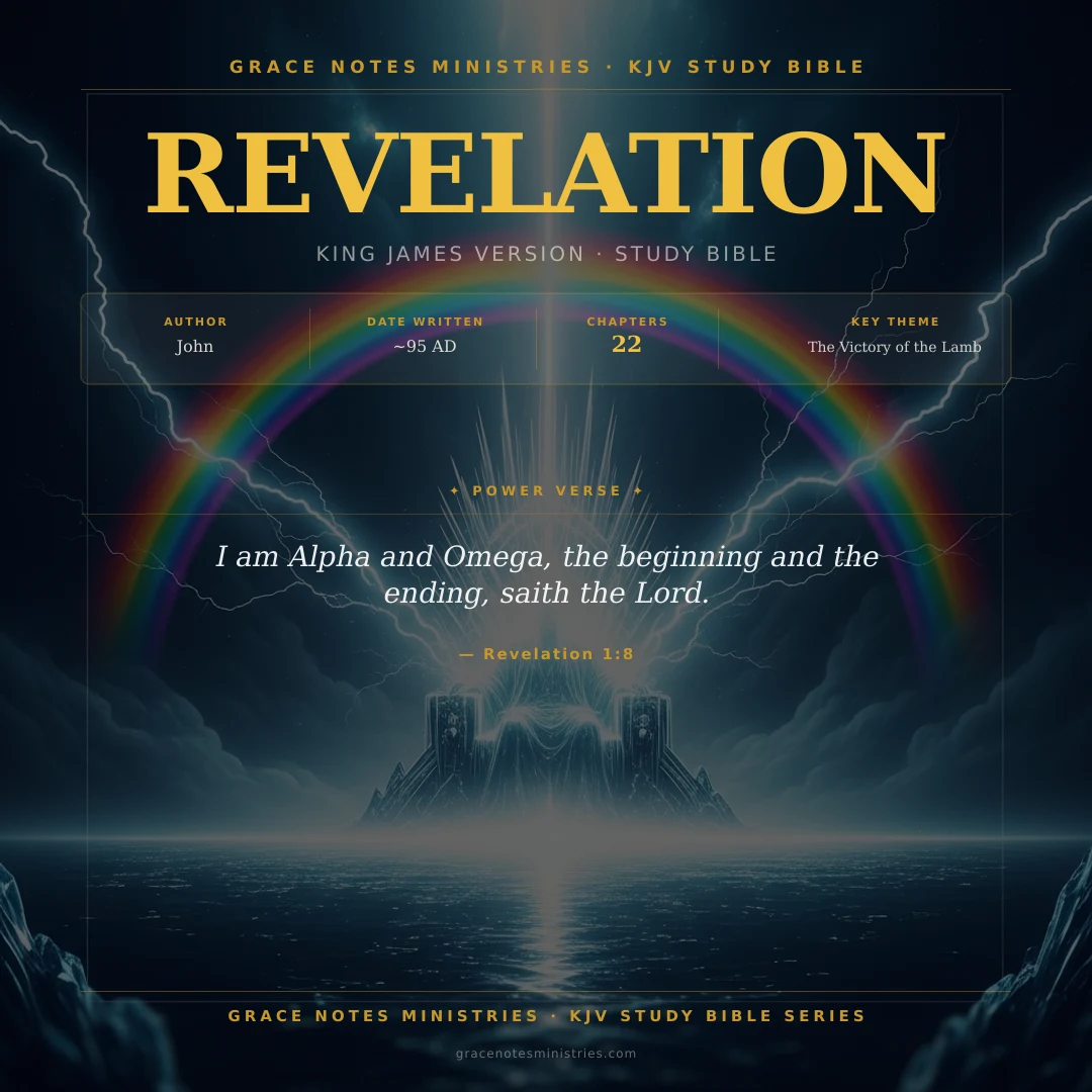 Revelation KJV Study Bible Infographic